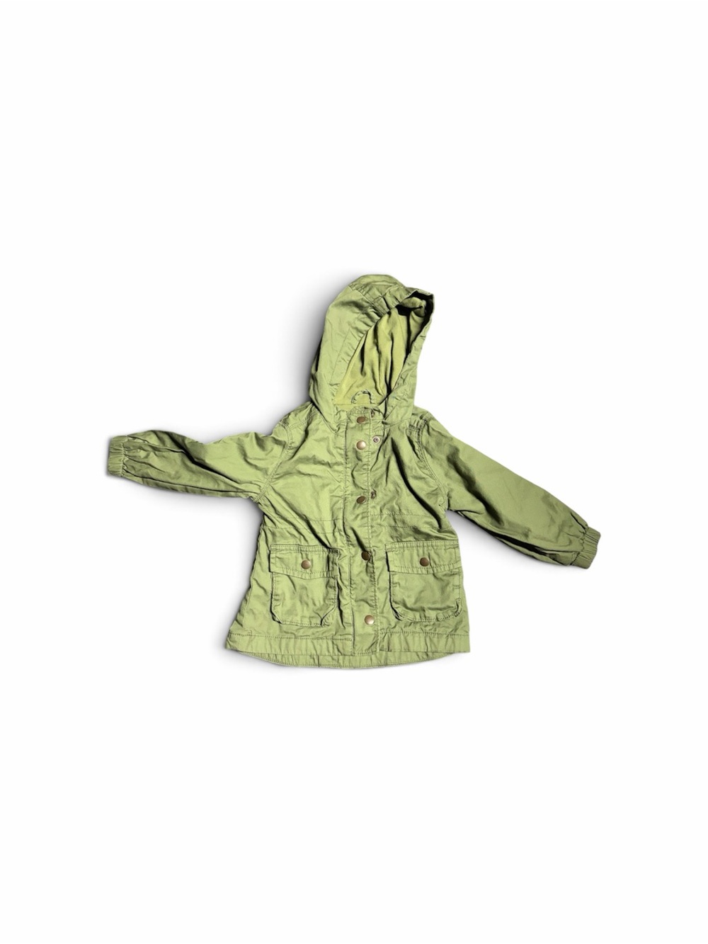 Old Navy Kids Hooded Jacket - Light Olive